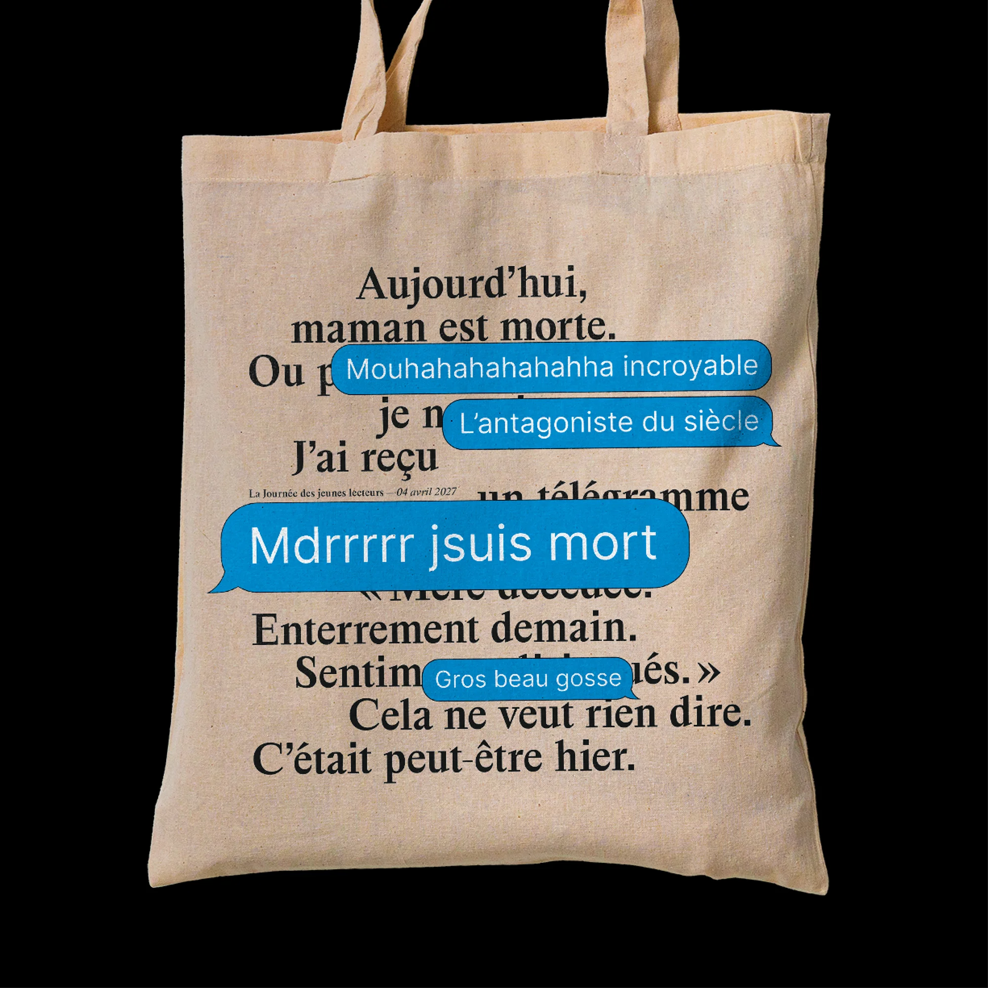 Totebag pour La Journée des jeunes lecteurs